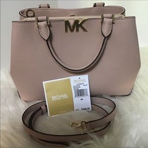 Michael kors Florence leather satchel pink